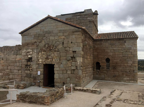 Exterior iglesia de Santa María de Melque