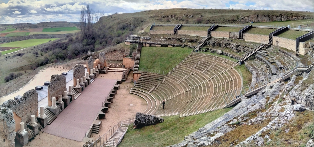 Teatro romano de Clunia Sulplicia - Restauración 2020